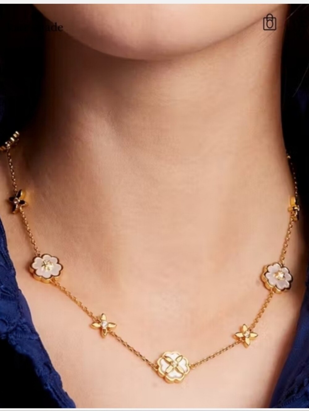 Kate Spade Heritage Bloom Scatter Necklace
